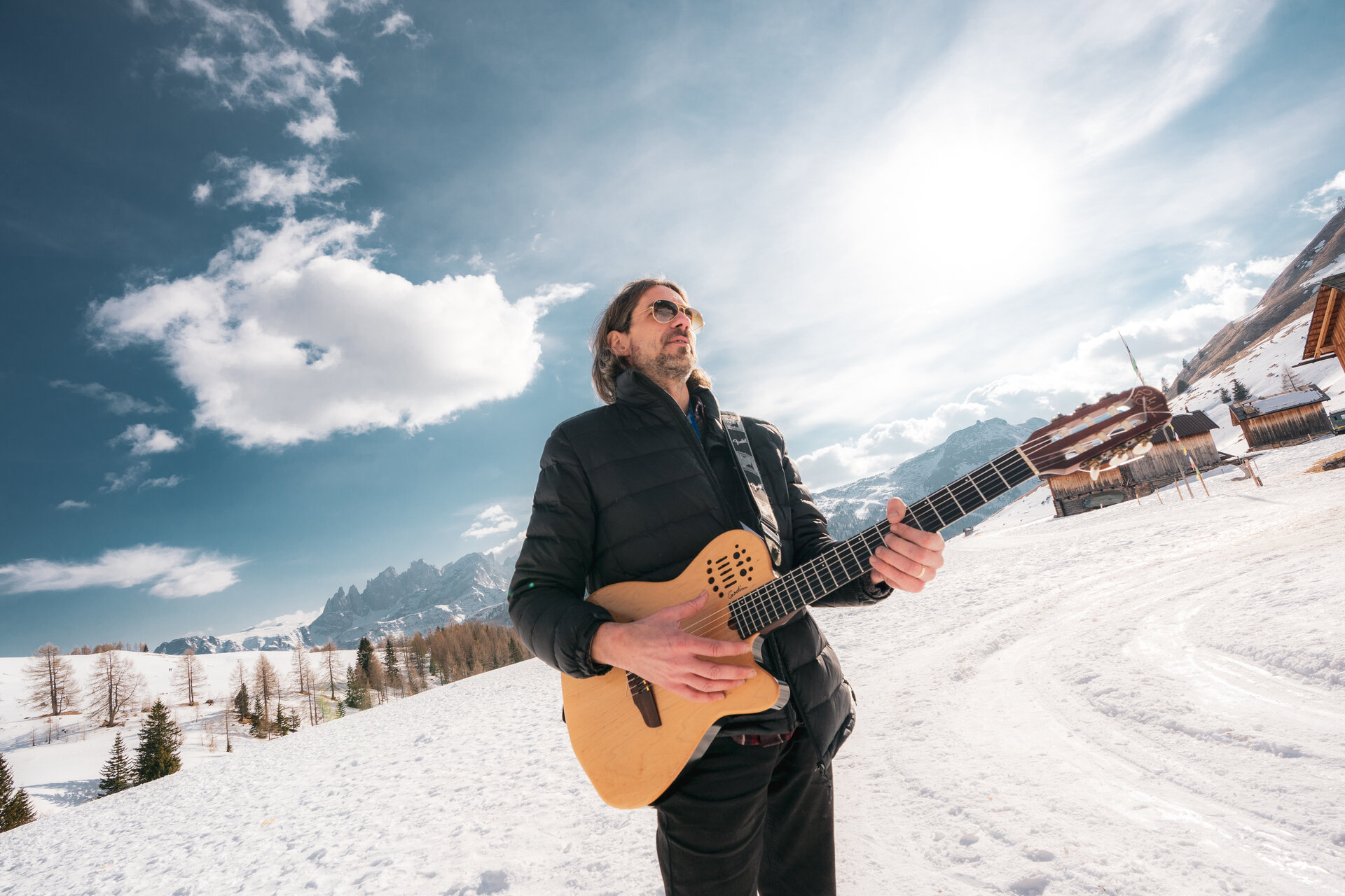 Musica dal vivo sulla neve in Val di Fassa | © Archivio Immagini ApT Val di Fassa - Mattia Rizzi