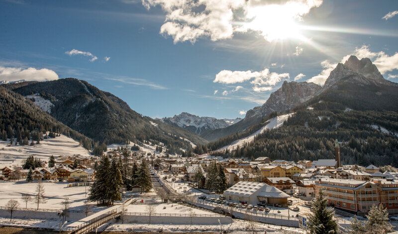 Inverno a Pozza di Fassa | © Mattia Rizzi  - Archivio Immagini ApT Val di Fassa