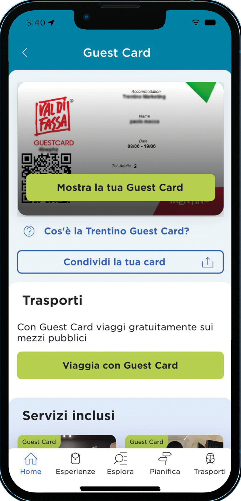 App Mio Trentino