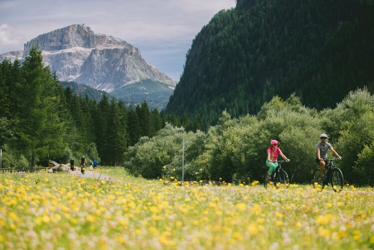 Radweg Der Dolomiten Von Fiemme Und Fassa