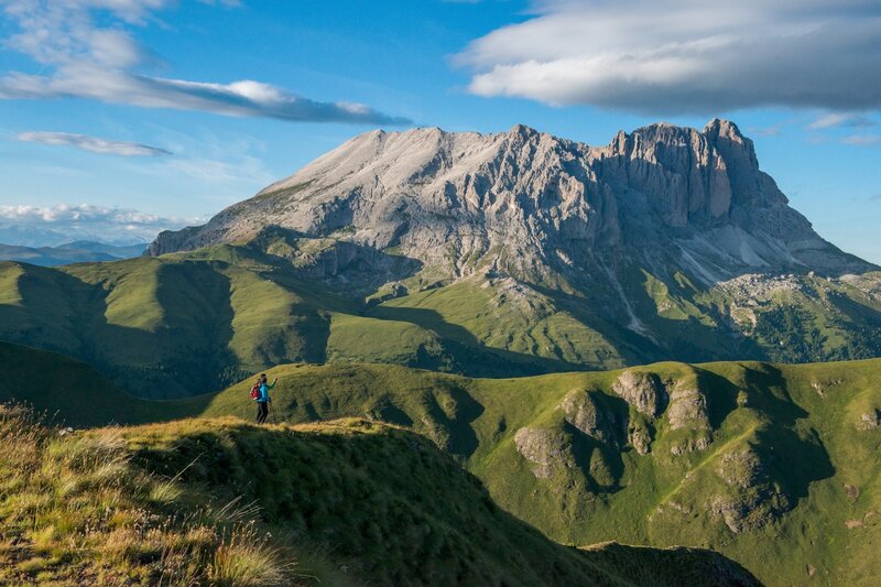 Etappe 2 Dolomiti Trek King Im Herbst   Sassopiatto